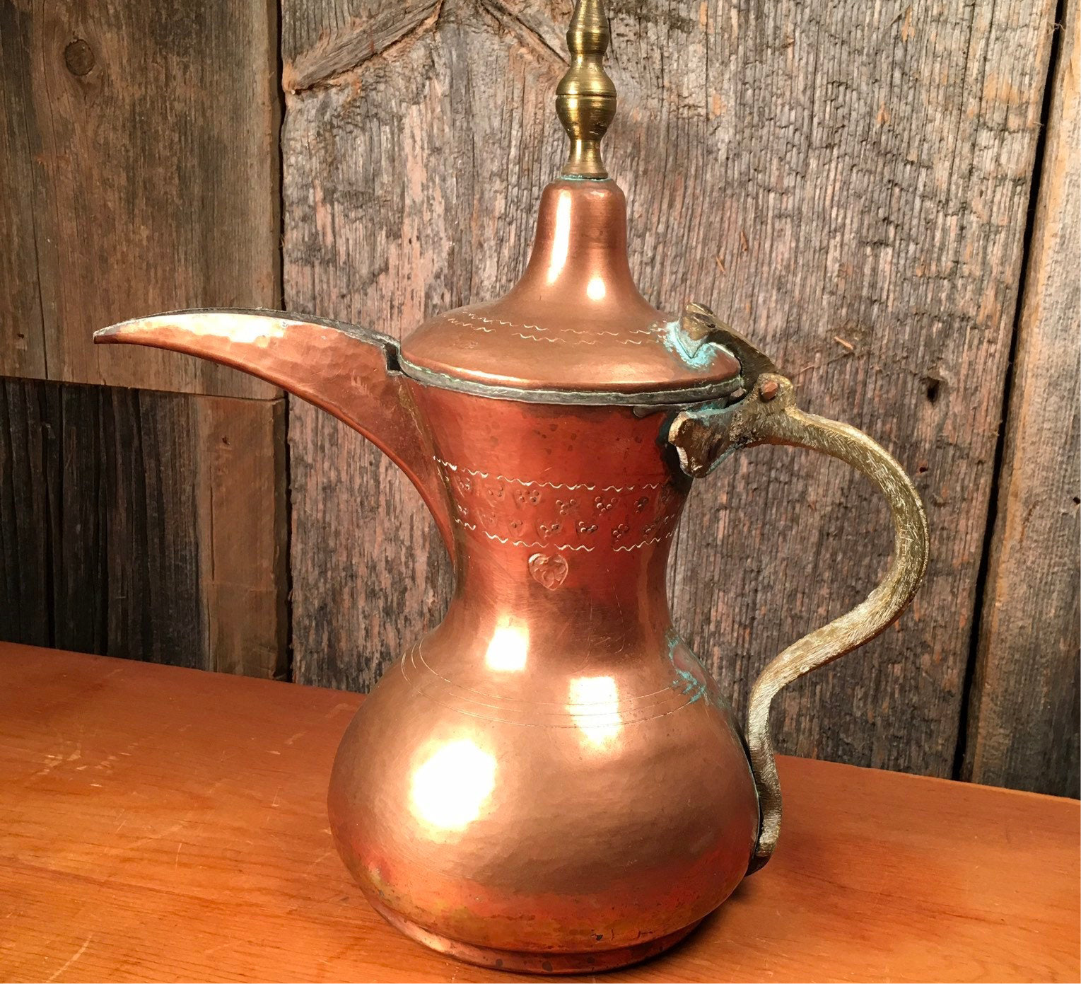Copper Arabic Coffee Pot