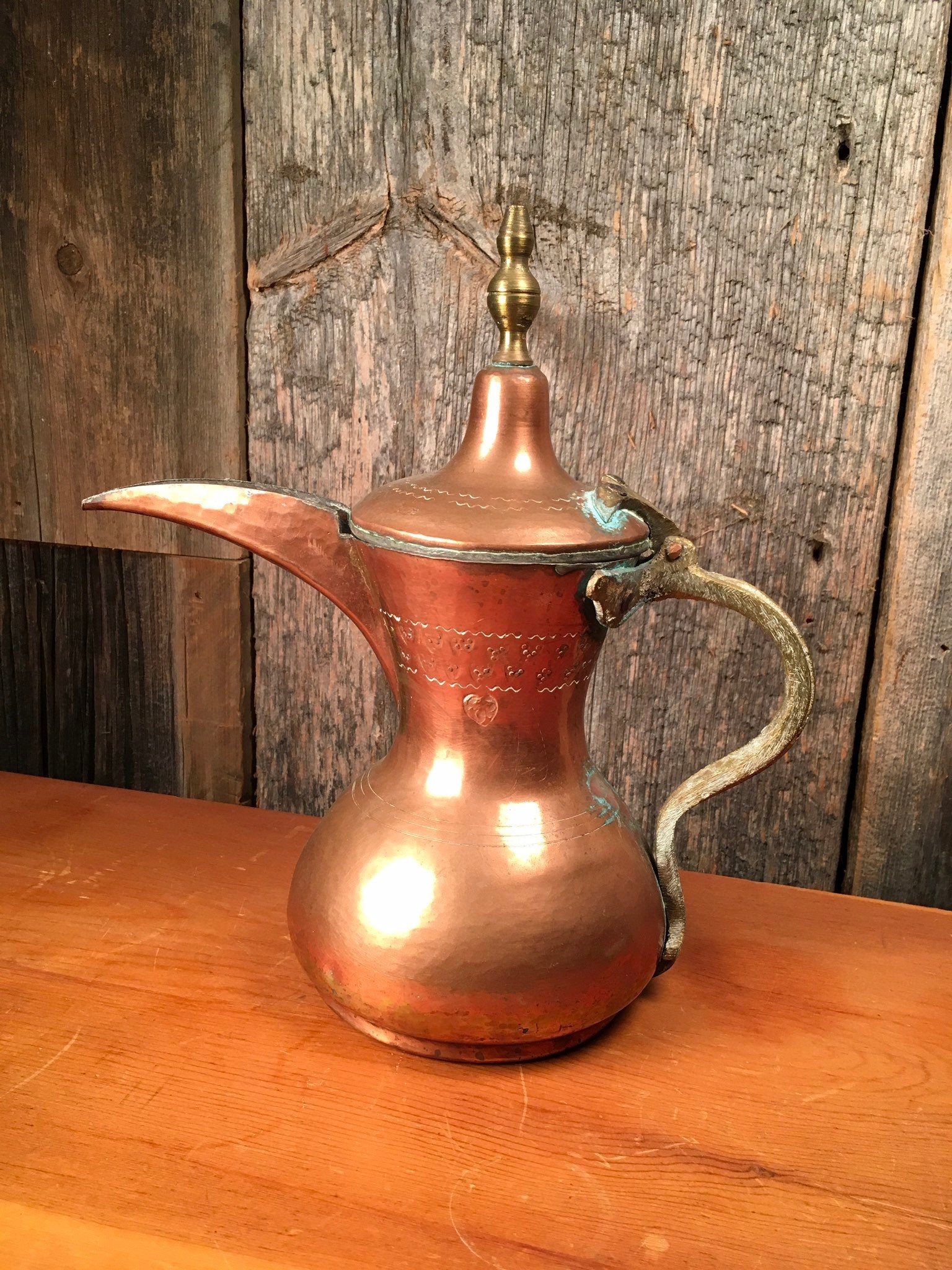 Copper Arabic Coffee Pot