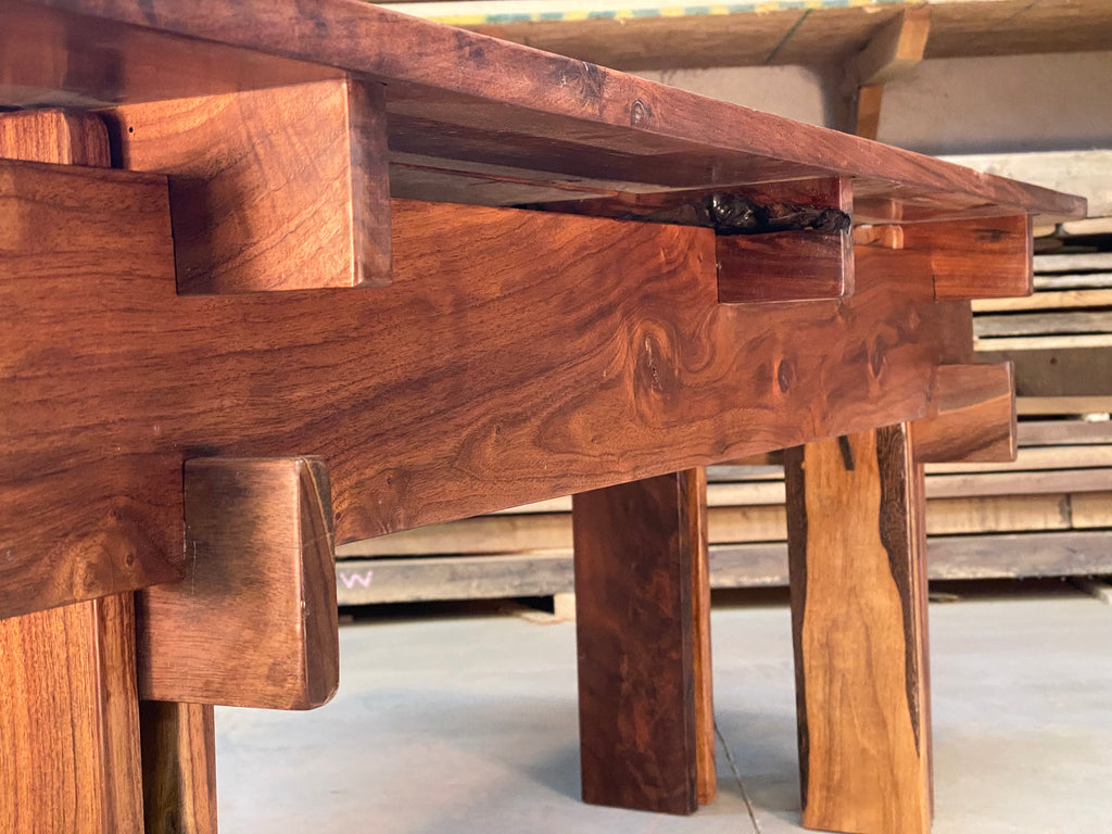 Japanese Style Bench Walnut