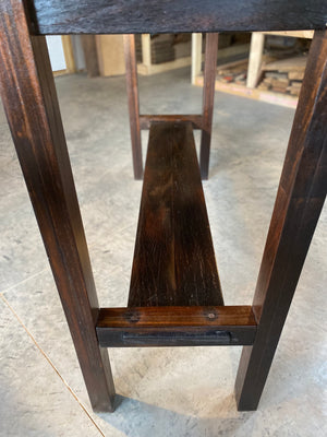 Sofa Table | Torched Teak