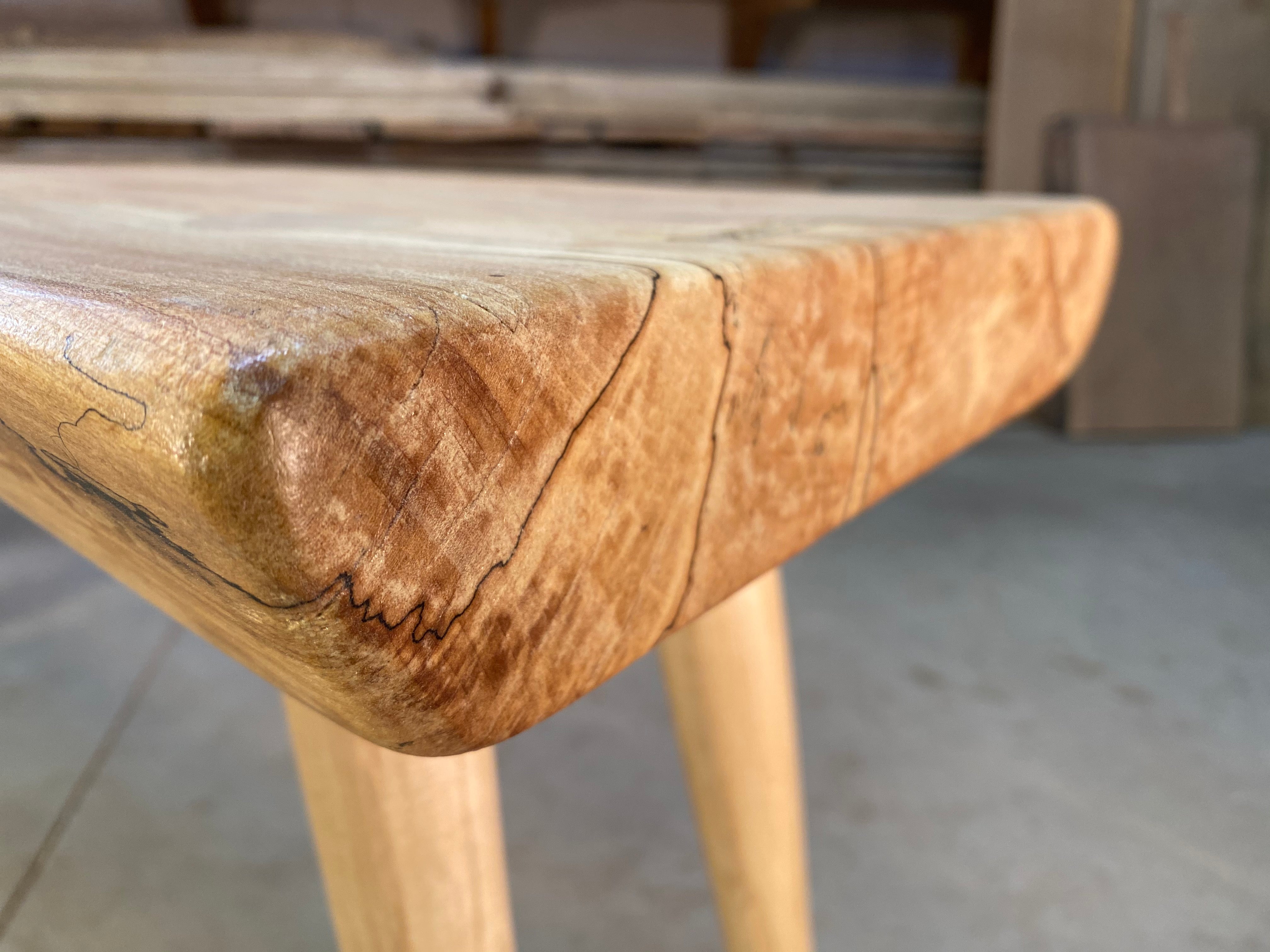 Staked Bench | Spalted Maple