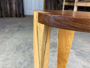 End Table | Coffee Stand | Plant Stand | Walnut Spalted Maple