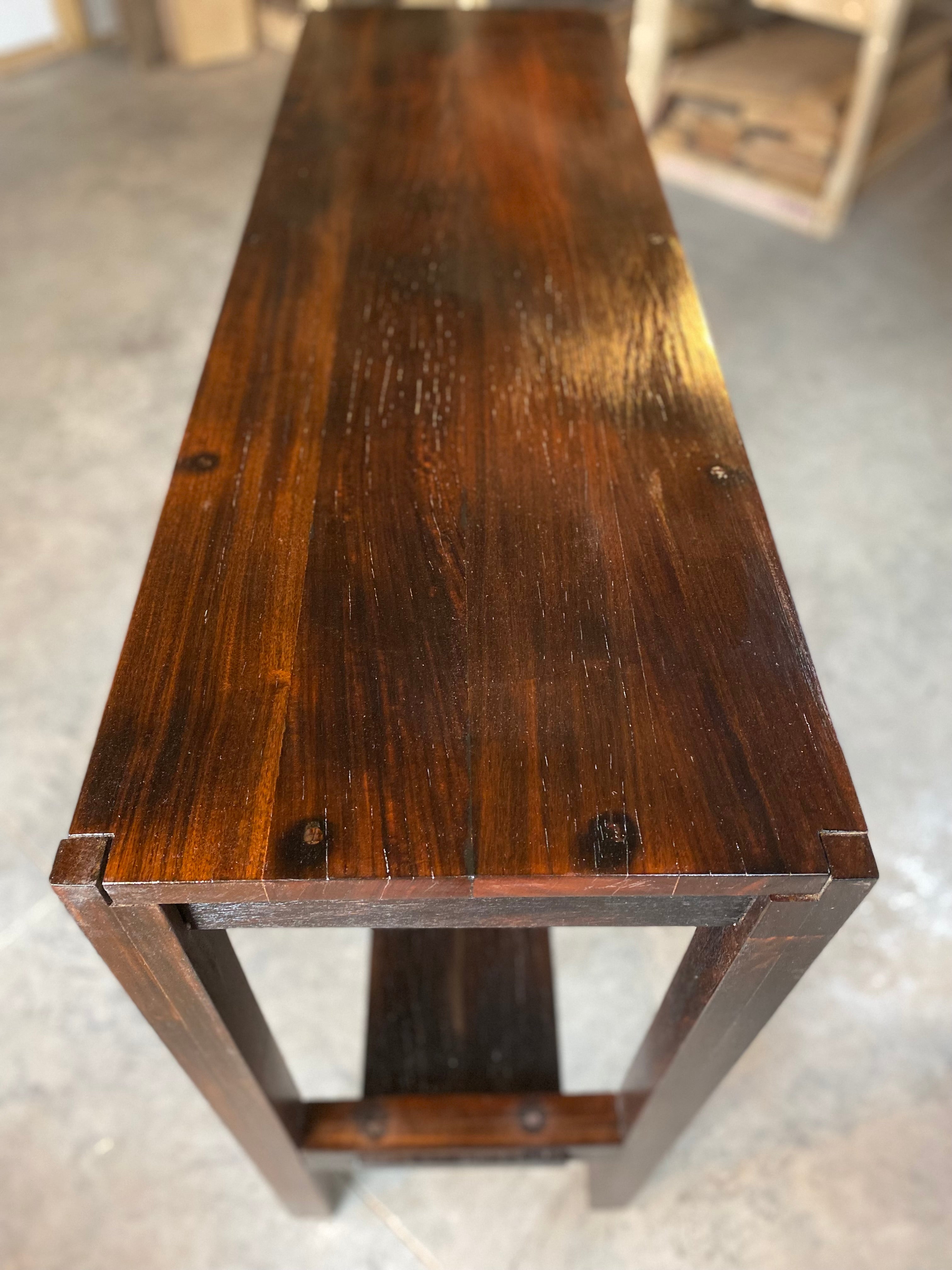 Sofa Table | Torched Teak