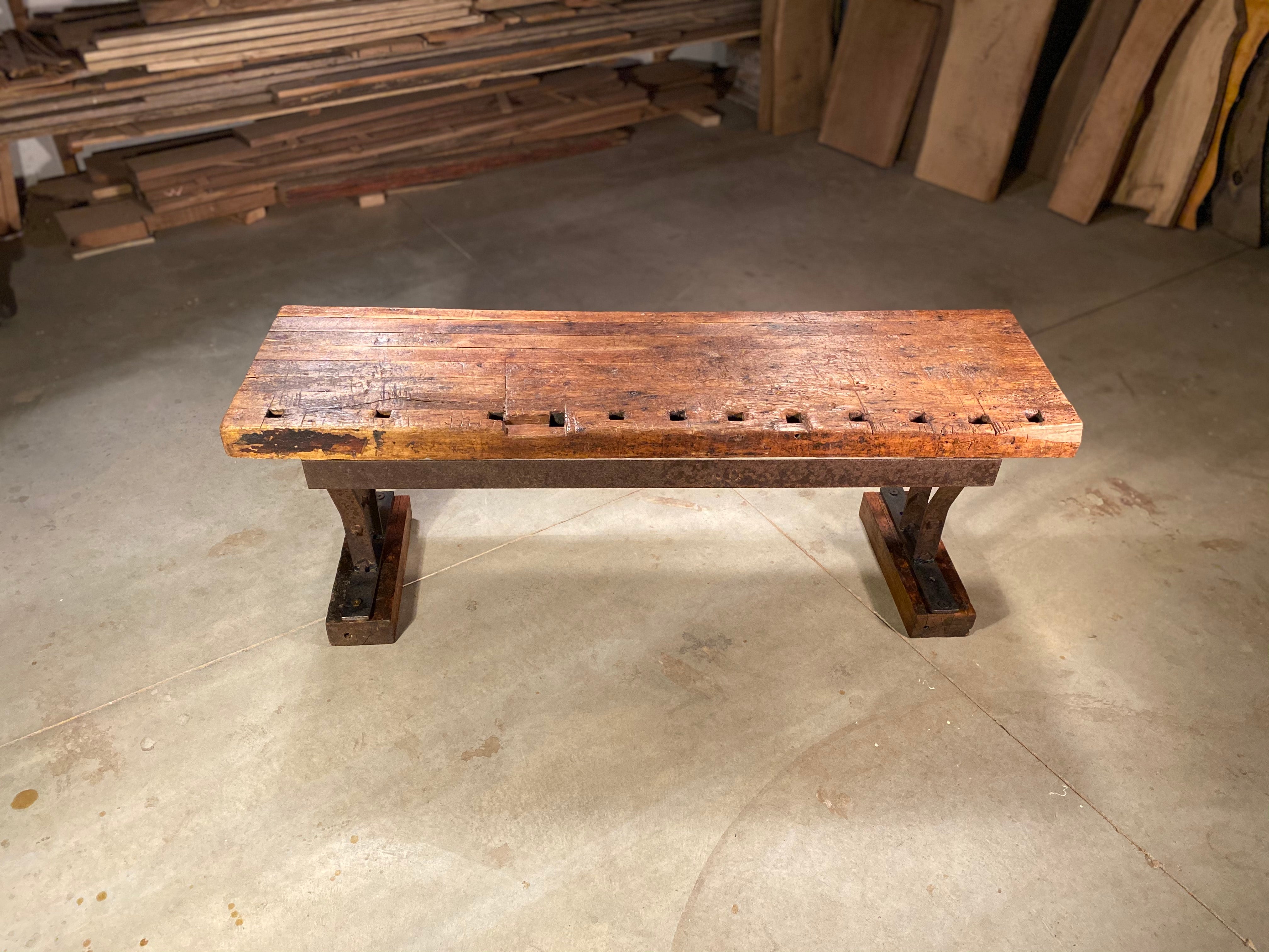 Old Workbench Top Bench