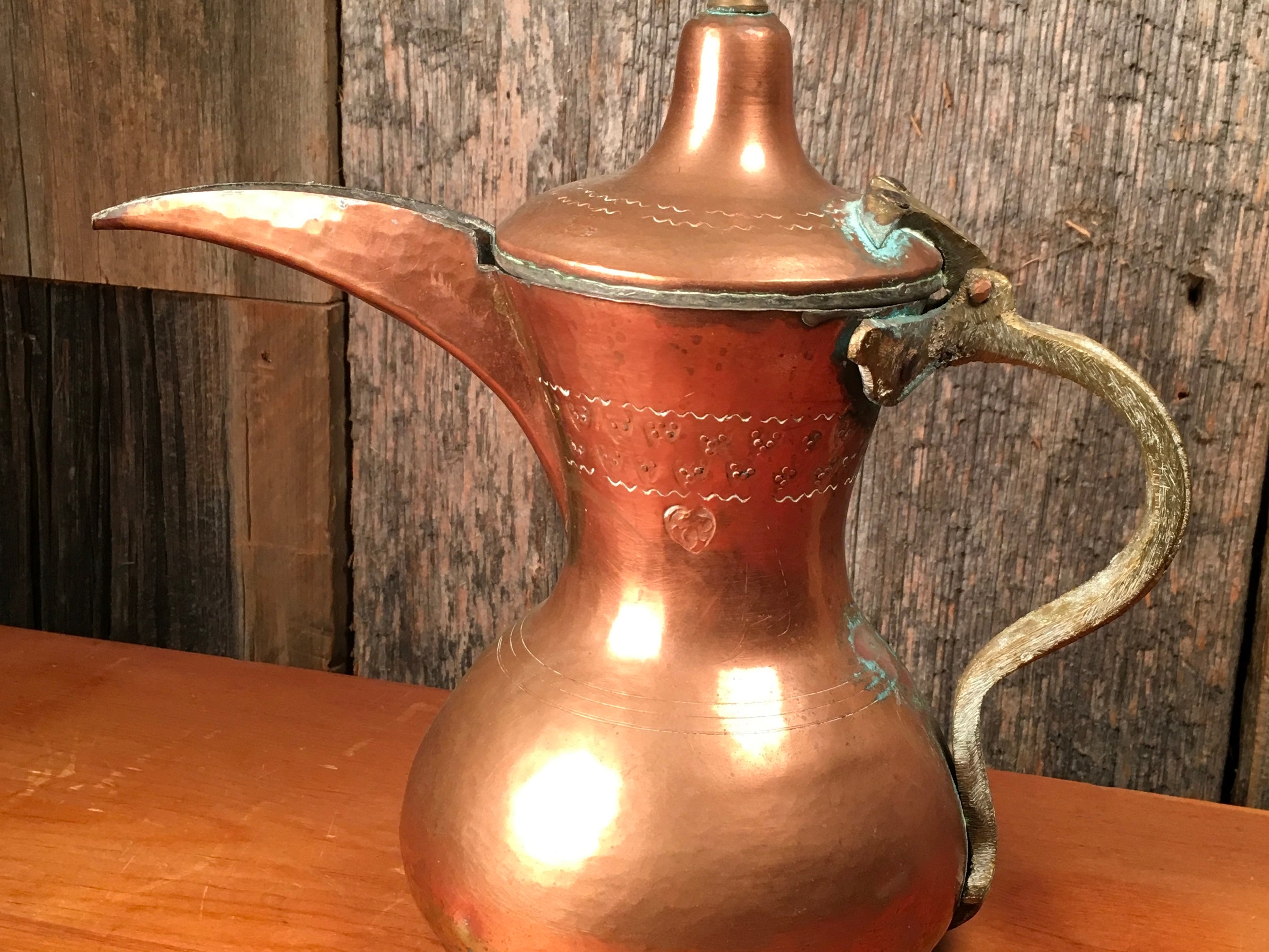 Copper Arabic Coffee Pot